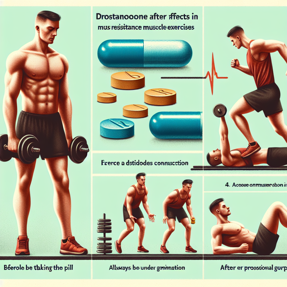 Cómo influye Drostanolone pastillas en ejercicios de resistencia muscular