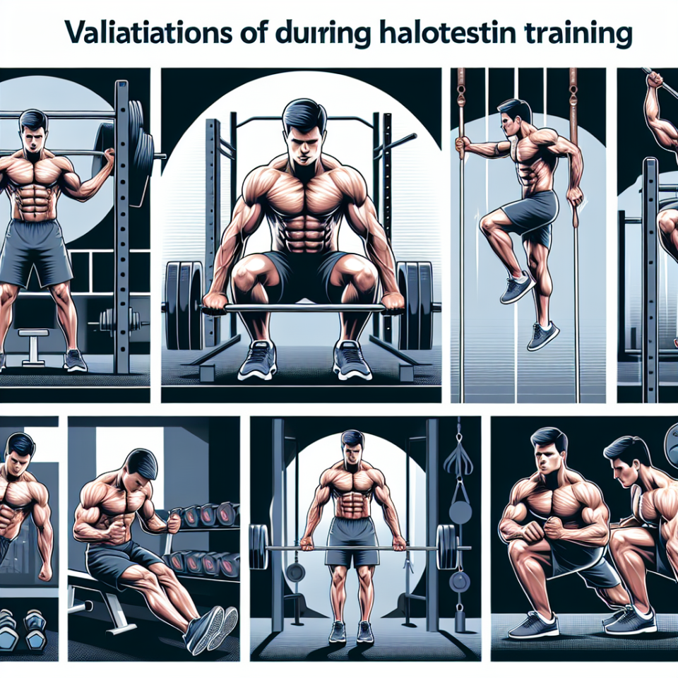 Qué variaciones hacer en el entrenamiento durante Halotestin