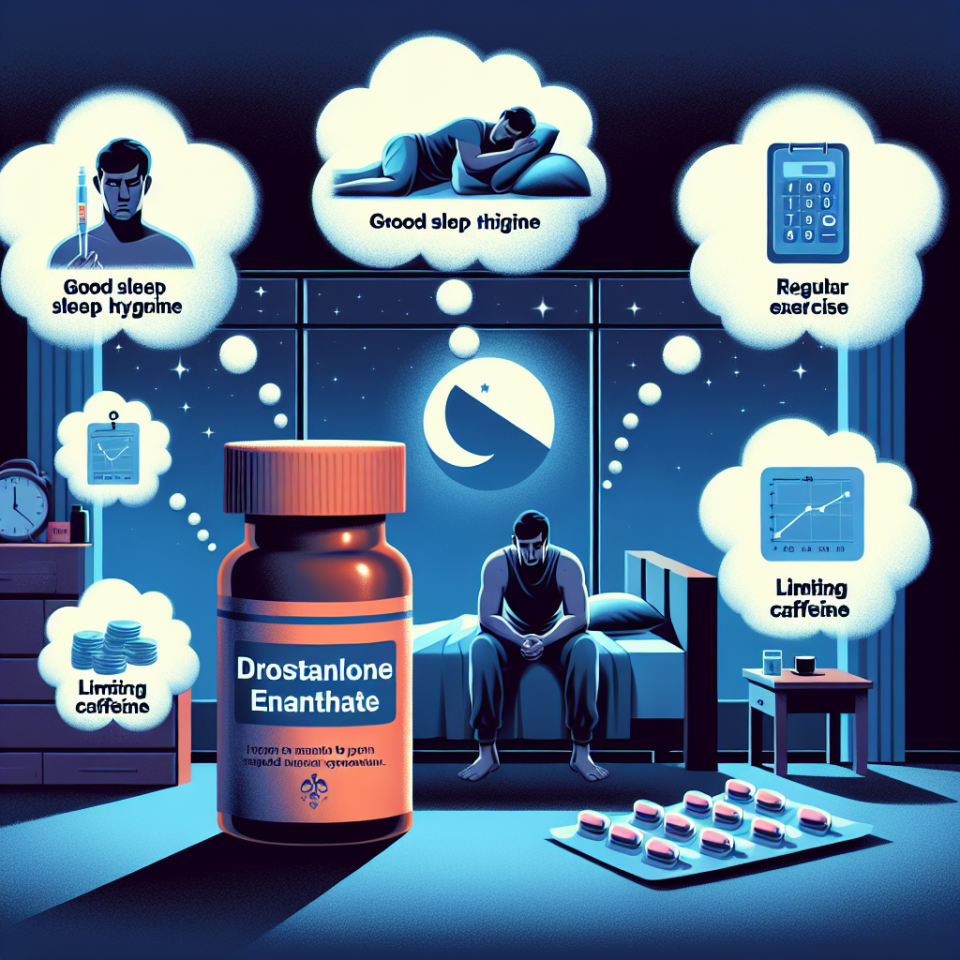 Cómo manejar el insomnio relacionado con Enantato de Drostanolona