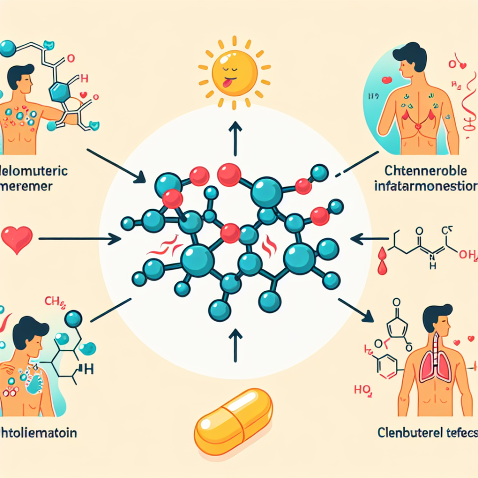 Clenbuterol y reducción de marcadores inflamatorios