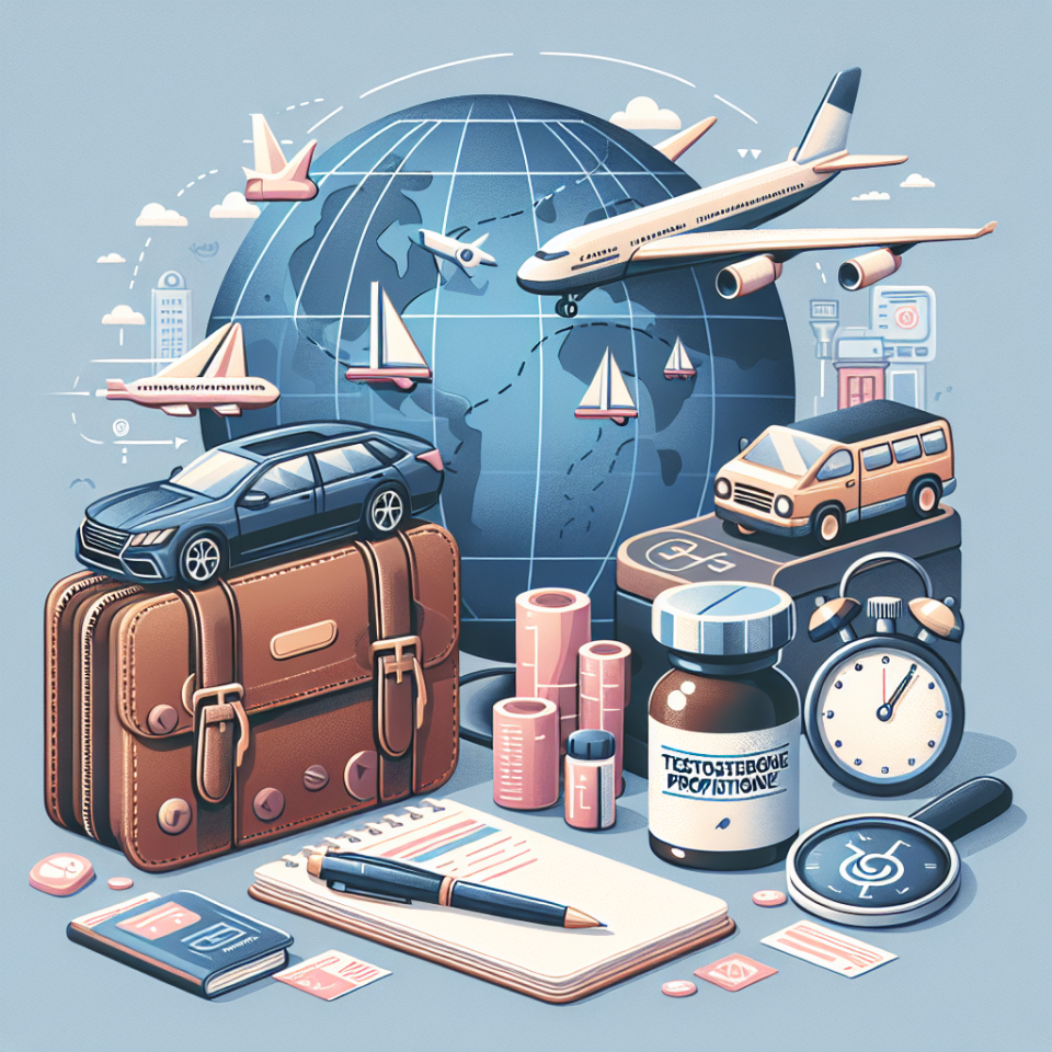 Consejos para viajar mientras usas Propionato de testosterona