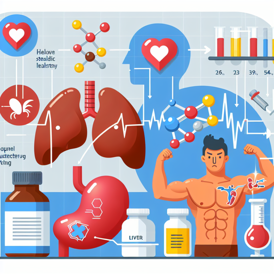 Enantato de testosterona y salud hepática: riesgos y cuidados