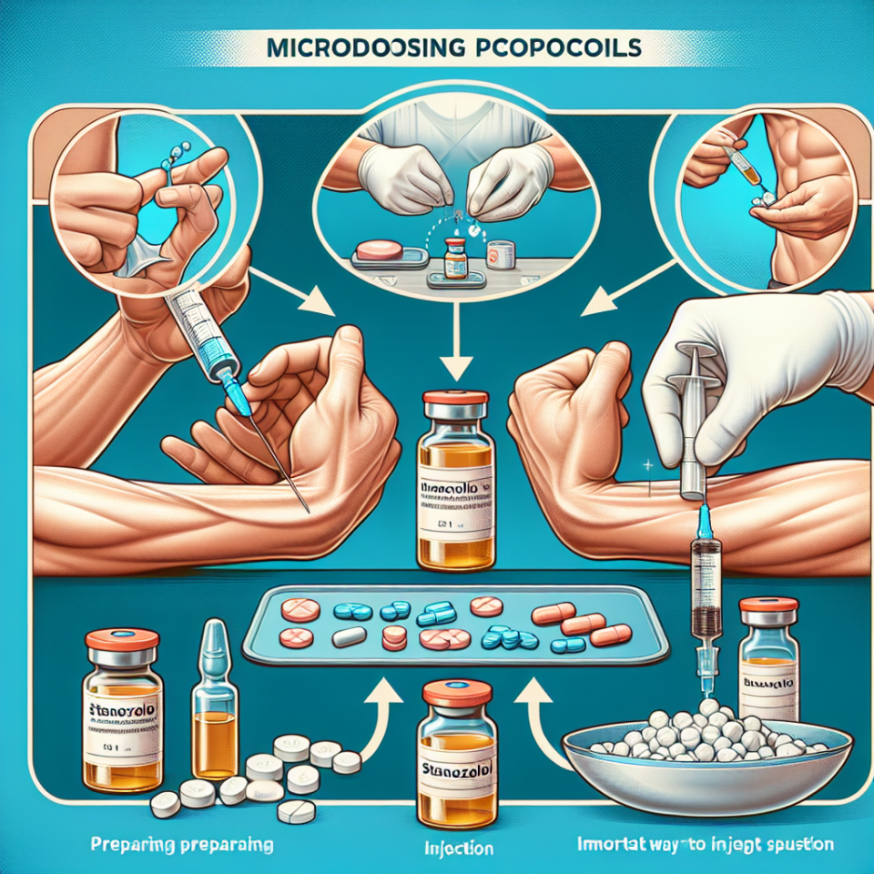 Protocolos de microdosis con Inyección de estanozolol