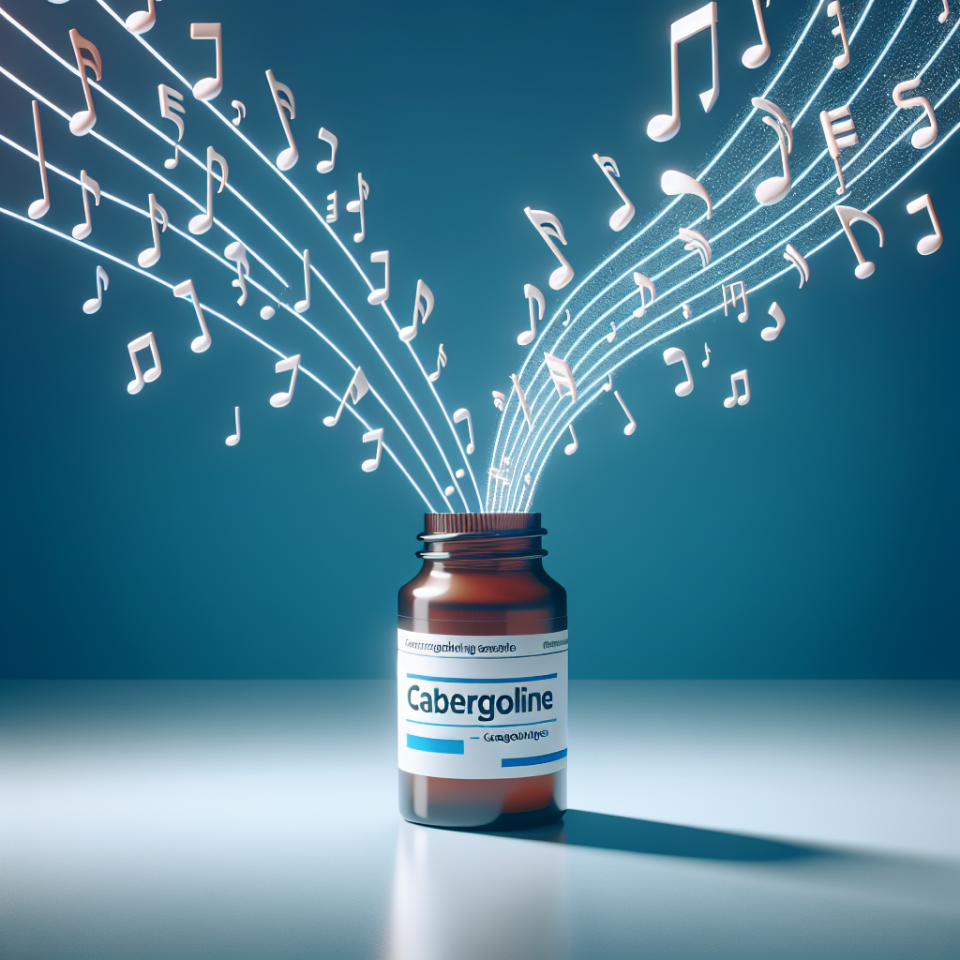 Cabergolina y cambios en la voz