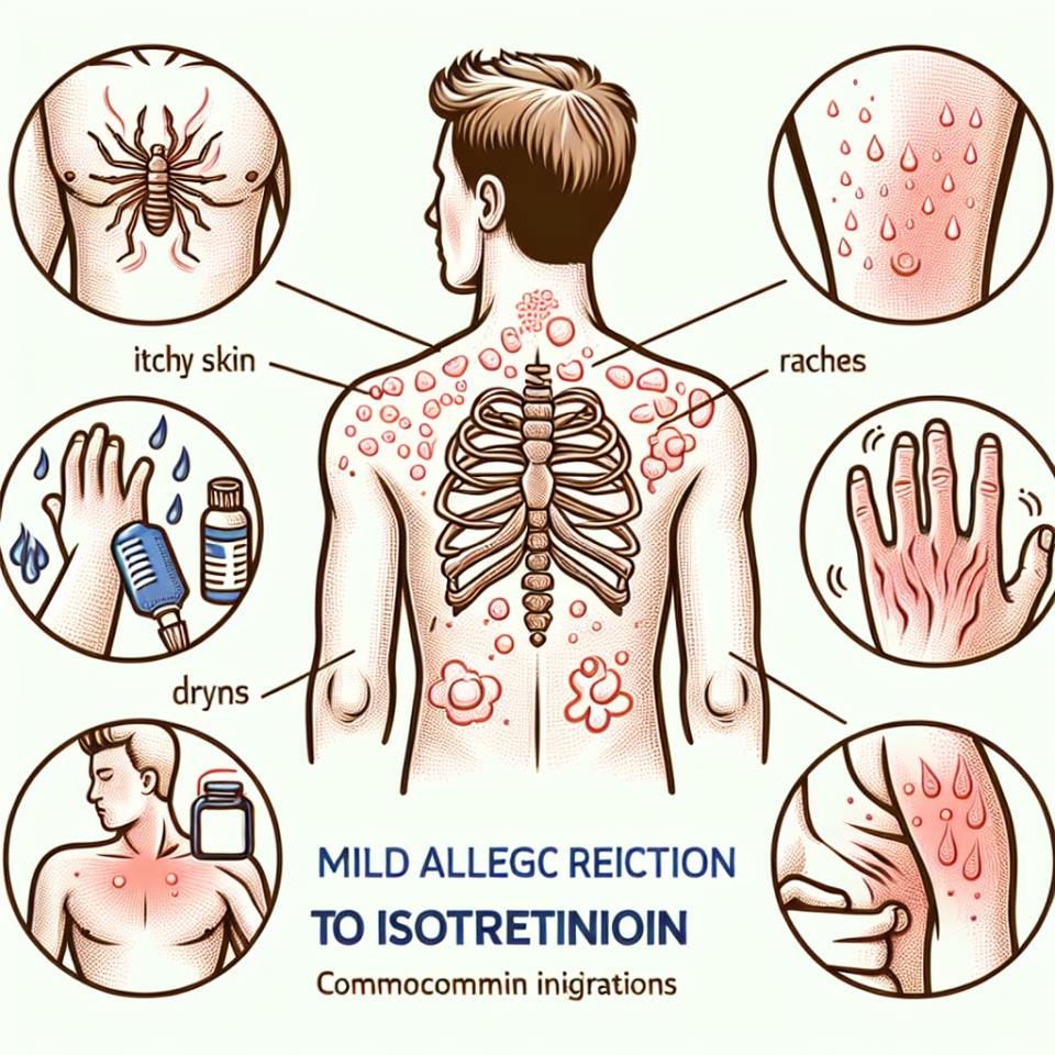 Cómo identificar una alergia leve a Isotretinoina