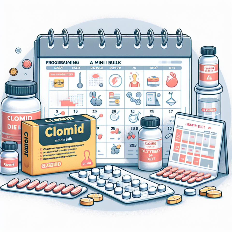 Cómo programar un mini bulk con Clomid