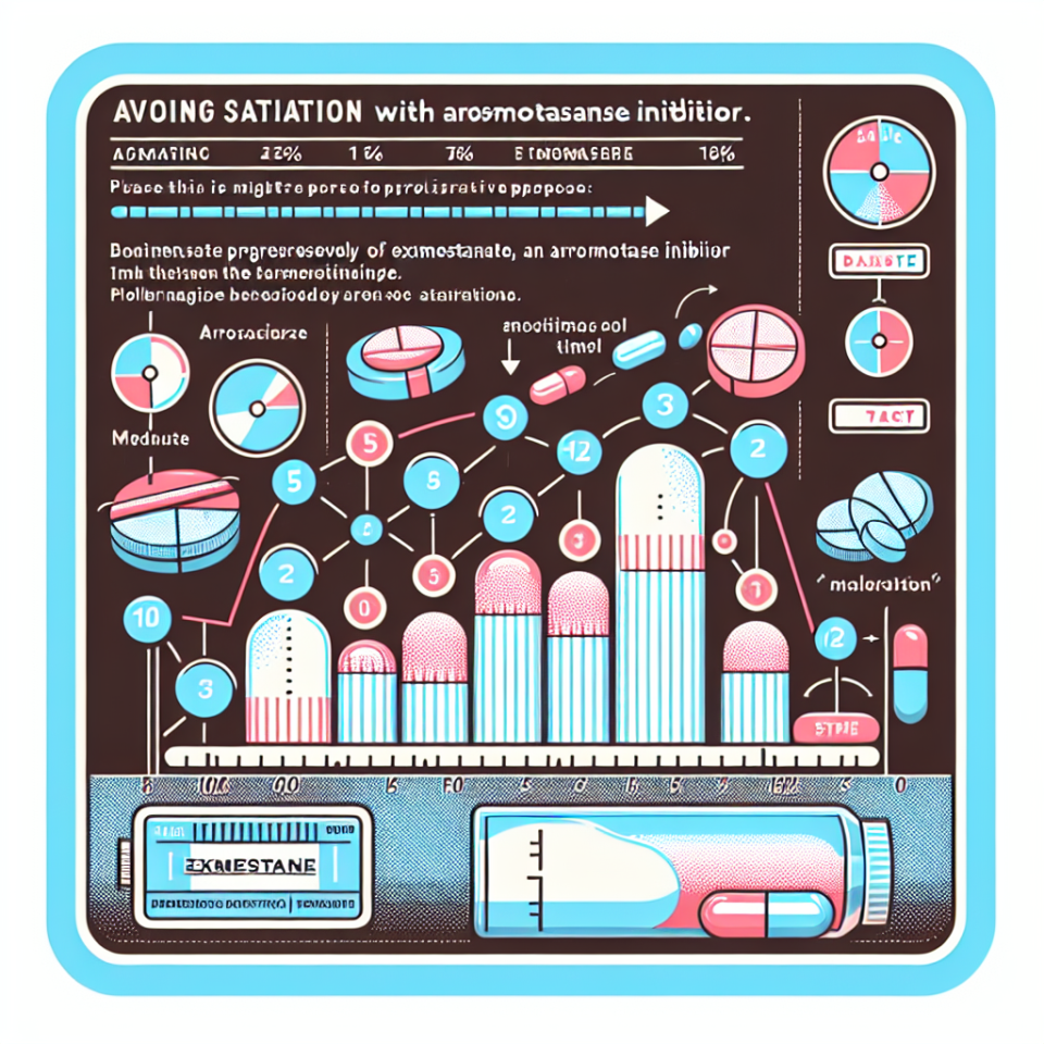 Cómo usar Exemestane de forma progresiva sin saturación