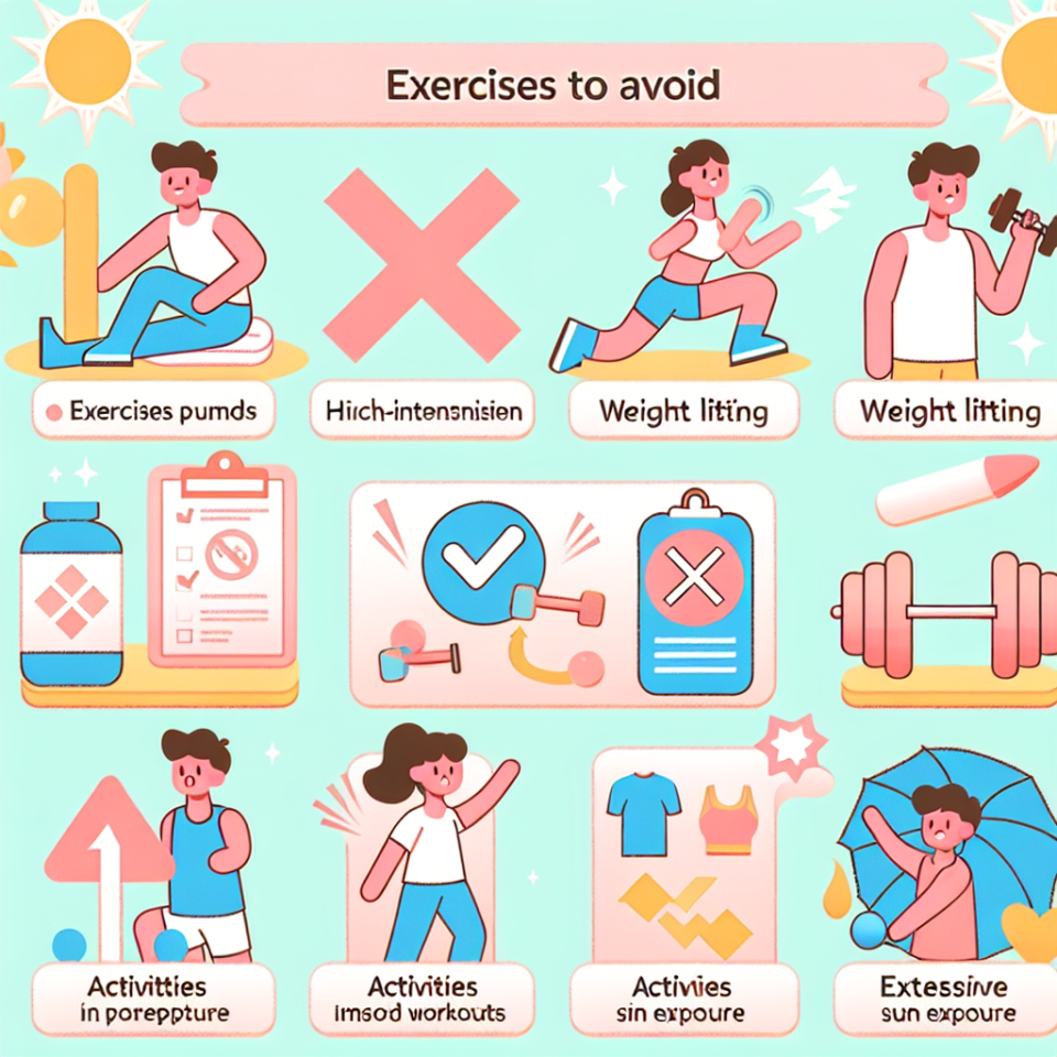 Qué ejercicios evitar si usas Isotretinoina por primera vez
