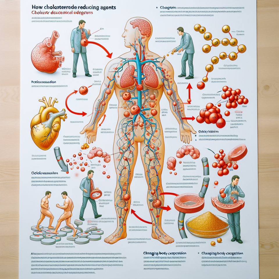 Colesterol - agentes reductores y cambios en la composición corporal