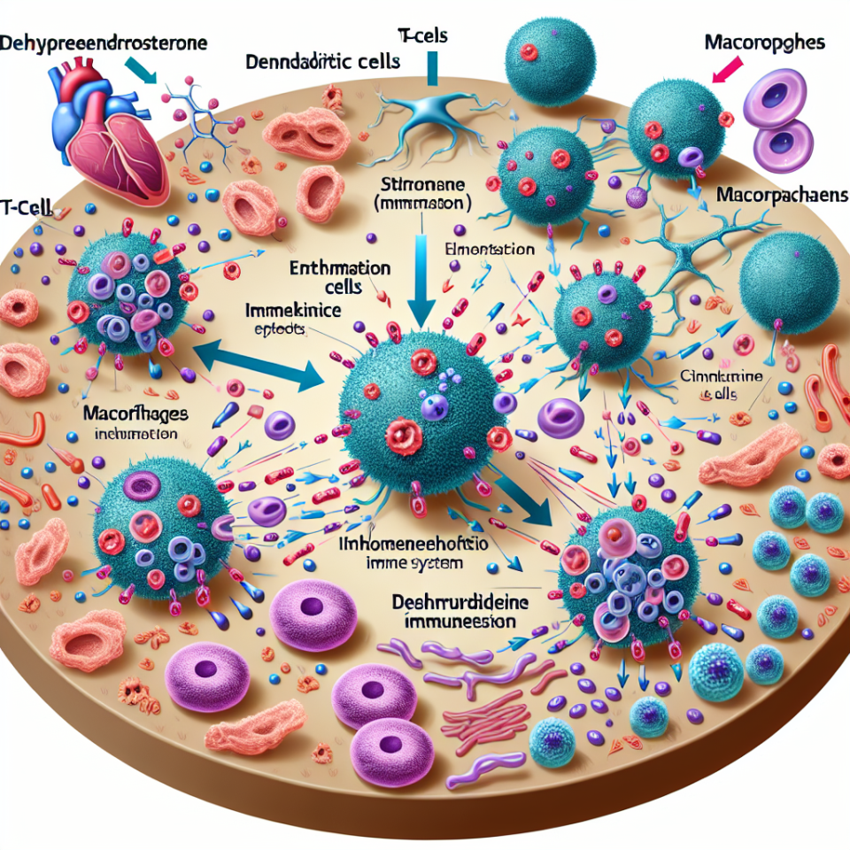 Cómo afecta Dehydroepiandrosteron al sistema inmunológico
