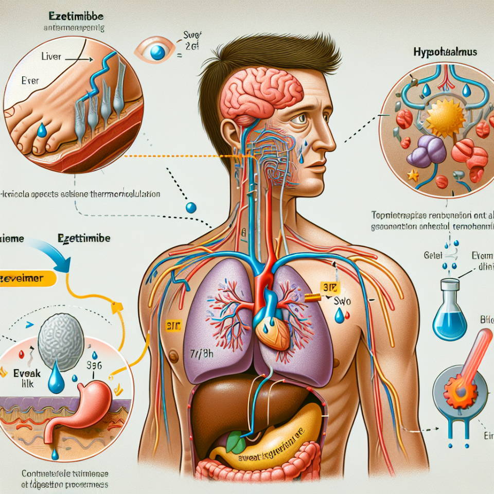Cómo afecta Ezetimiba a la sudoración y termorregulación