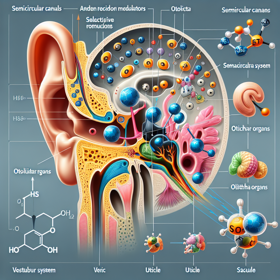 Cómo afecta SARMs al sistema vestibular