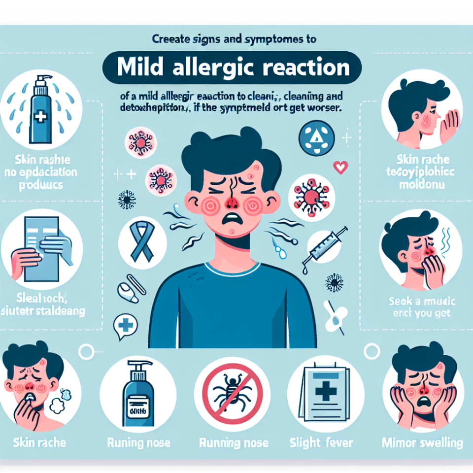 Cómo identificar una reacción alérgica leve a Limpieza y desintoxicación