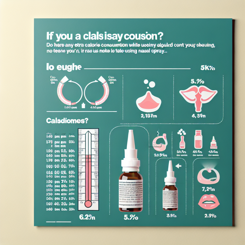 ¿Cuántas calorías extra consumir con Aerosoles nasales?