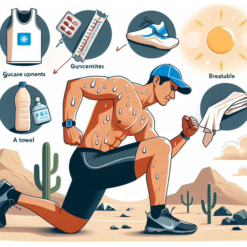 Qué adaptaciones hacer si entrenas en clima caluroso con Apoyo a la glucosa