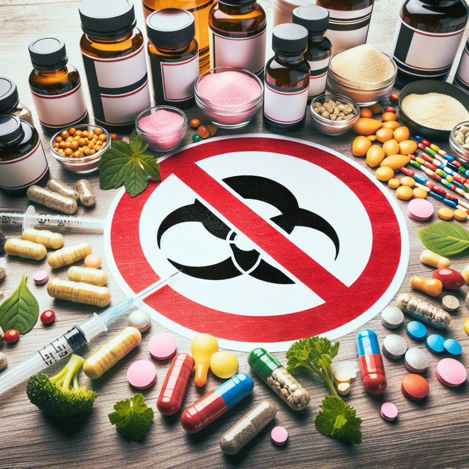 Qué suplementos debes evitar al tomar Cursos de péptidos