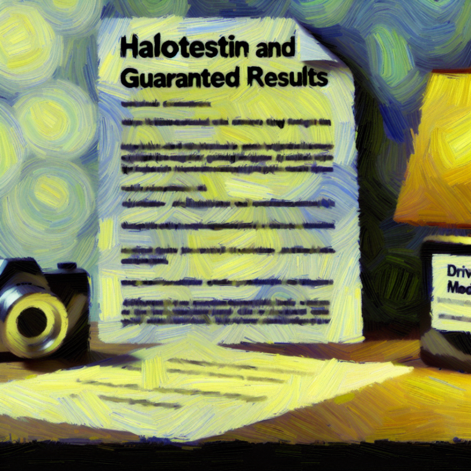 Halotestin y “resultados garantizados”: señales de estafa