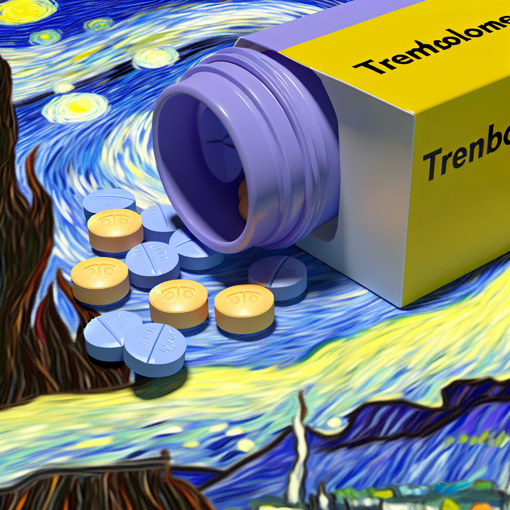 Pastillas de trembolona y envase: señales de manipulación